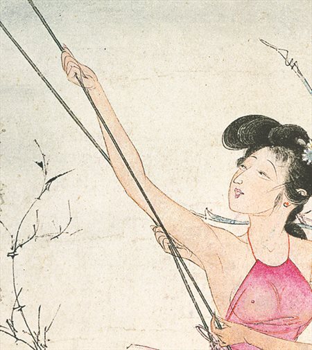 黄州-胡也佛的仕女画和最知名的金瓶梅秘戏图
